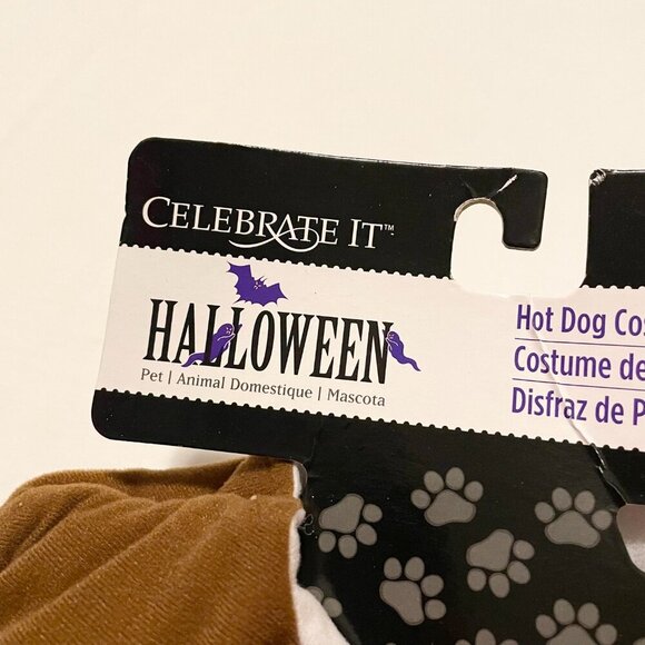 Size Large Celebrate Hot Dog Hotdog Food Halloween Costume for Pet Halloween - Picture 4 of 14